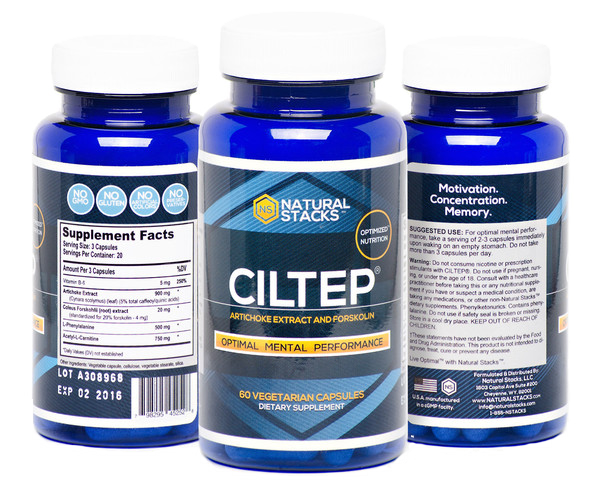 Buy CILTEP® Nootropic Stack for Optimal Mental Performance - 60 ct