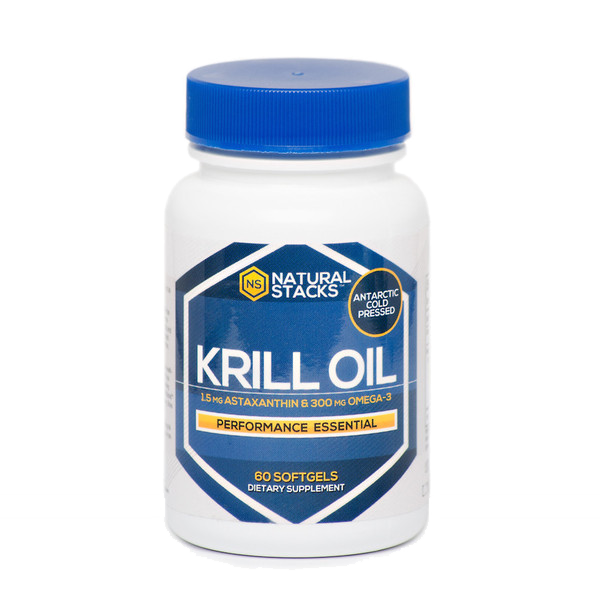 Antarctic Krill Oil with 1.5 mg of Astaxanthin - 60 ct.